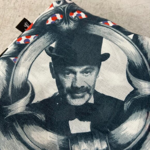 Christian Louboutin Multicolor Modal/Cashmere Shawl Scarf Large Wrap - Picture 5 of 9